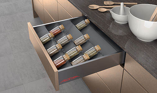 SALSA SPICE GLASS INSERT